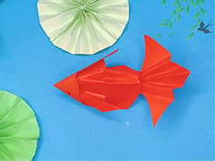 How To Make An Origami Pond Origami Animal Fish