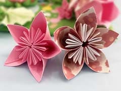 How To Make An Origami Sakura