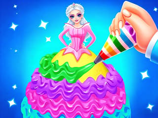 Ice Princess Cake