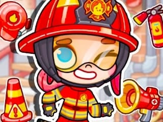 Jigsaw Puzzle Avatar World Fire Station