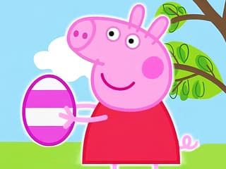 Jigsaw Puzzle Peppa Pig Easter Eggs