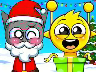 Jigsaw Puzzle Sprunki Christmas Event