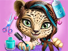 Jungle Animal Hair Salon 2 Tropical Beauty Salon