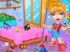 Keep Your House Clean Girls Home Cleanup Game