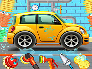 Kids Car Wash Service Auto Workshop Garage