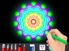 Kids Glow Paint Game