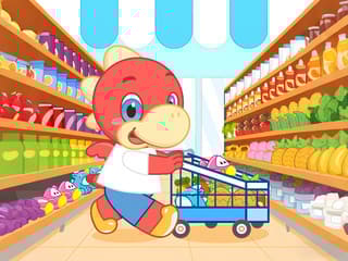 Kids Supermarket Shopping Simulator