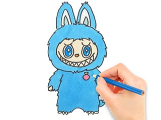 Labubu Drawing