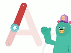 Learning Alphabet A To E Khan Academy Kids