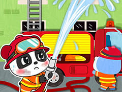 Little Panda Fireman