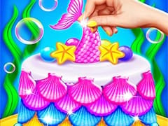 Mermaid Cake Cooking Design 2