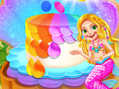 Mermaid Glitter Cake Maker Chef 3