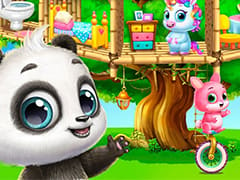 Panda Lu Treehouse Build And Play With Tiny Pets