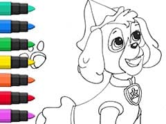 PAW Patrol Skye Coloring And Drawing For Kids