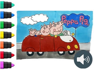 Peppa Family Trip