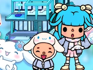 Pompompurin And Cinnamoroll Toca Room Design
