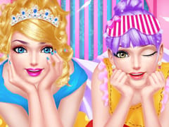 Princess PJ Party Makeover Spa