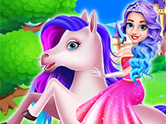 Princess Pony Horse Caring Magical Beauty Salon