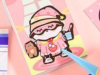 Puppy Job Dress Up Sticker