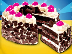 Real Black Forest Cake Cooking