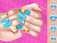 Royal Theme Nail Art DIY