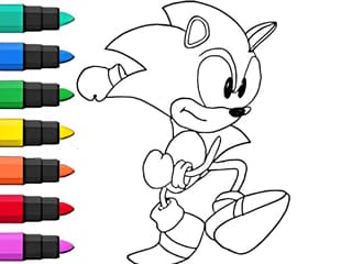 Sonic Coloring And Drawing For Kids