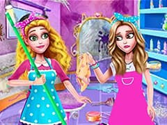 Supermall Clean Up Shopping Girls Clean Home 2