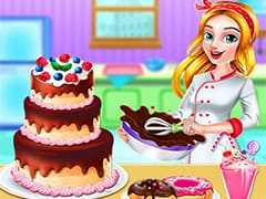 Sweet Bakery Chef Mania Baking Games For Girls