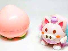 Unboxing Blind Box Fluffy Peach Toy