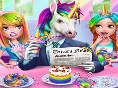 Unicorn Food Rainbow Glitter Food Fashion