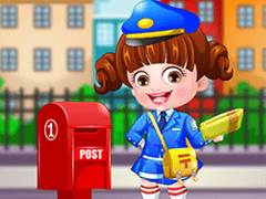 Baby Hazel Postwoman Dressup