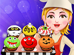 Baby Hazel Spooky Cupcakes