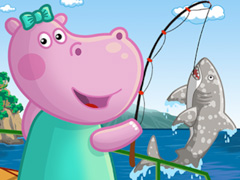 Hippo Funny Kids Fishing Games