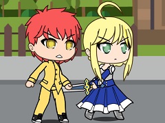 I'm Your Servant Saber Fate Stay Night Gacha Life