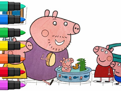 Peppa Pig 7 Coloring Book Compilation For Kids