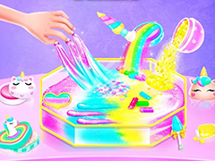 Unicorn Slime Makeup Kit Fun Games For Girls