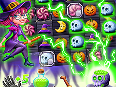 Witchdom Candy Witch Match 3 Puzzle